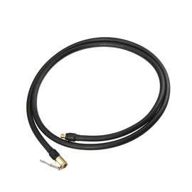 A ABSOPRO 1.5m Car Tire Inflator Extension Hose Chuck Adapter Connect Pipe Item Replacement