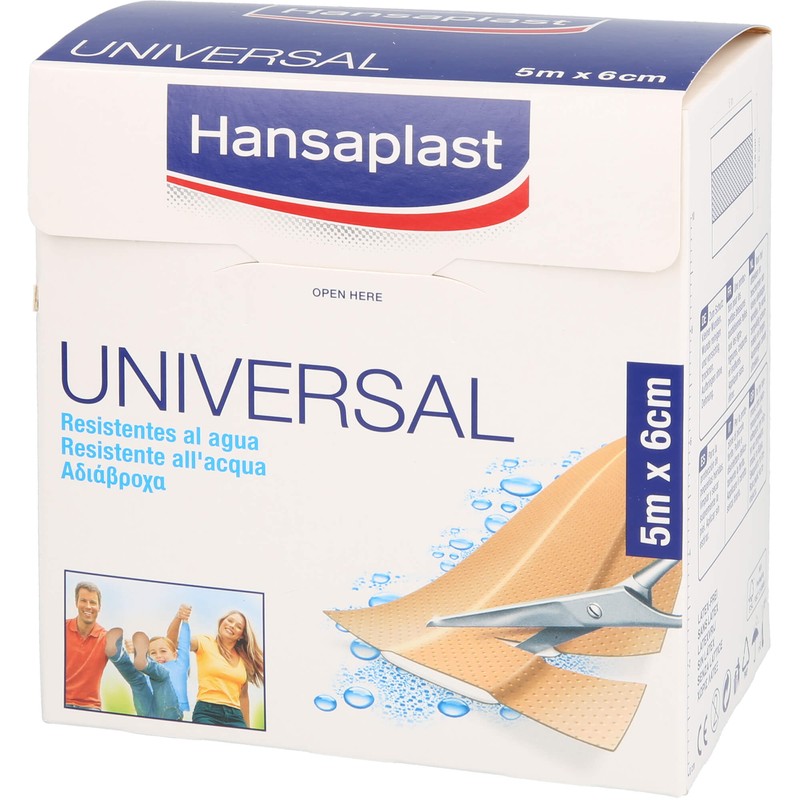Hansaplast Universal 5 m x 6 cm Pflaster, 1 pcs.
