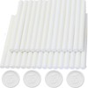 Wax Seal Sticks White, ONWINPOR 30pcs Glue Gun Wax Sealing