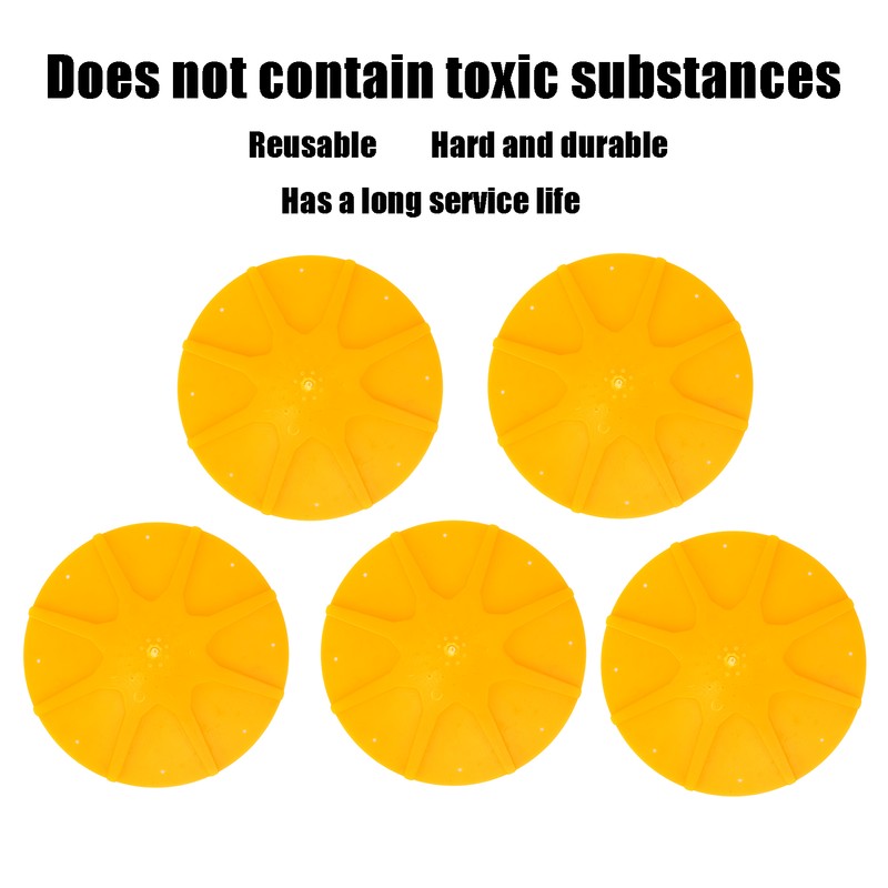 5 Pieces of 8‑Way Bee Escape Equipment Beekeeping Beehive Round