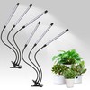 iPower Full Spectrum Clip Plant Growing Lamp with 126 White