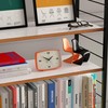 NEWGATE® Brooklyn Alarm Clock | Rectangular Retro Design | Pumpkin