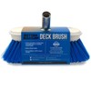 Medium Boat Deck Brush, Heavy-Duty Marine Brush Head, 8" Bristle