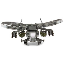 Fascinations ICX253 Metal Earth Metal Kits - Avatar 2 Fighter Plane Scorpion Gunship, Laser Cut 3D Construction Kit, 3D Metal Puzzle, DIY Model Kit, 2 Metal Plates, from 14 Years