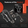A-Premium 7PCS Engine Timing Chain Kit W/Sprocket & Tensioner &