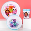 Gabby's Dollhouse 3pcs Bicolor Premium Kids Childrens Dinner Tableware Set