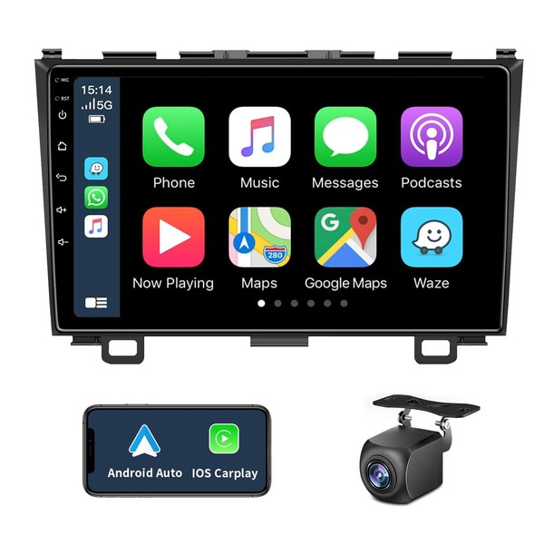 4GB+32GB 5G WiFi Car Stereo for Honda CRV 2007-2011 Radio
