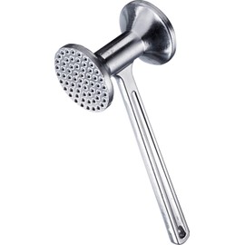 Westmark Fleischhammer mit runden Schlagflächen, Länge: 28 cm, Aluminium-Druckguss, Fatty, Silber, 62122270