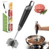 304 Stainless Steel Meat Chopper, Goldusk 10 Inch Heat Resistant