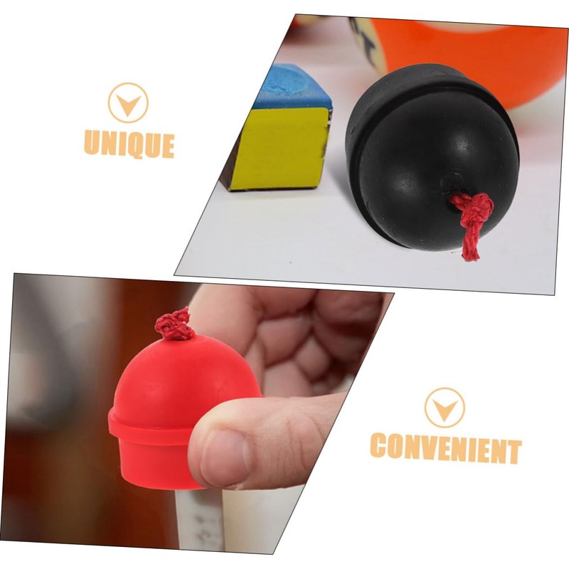 Mipcase 6pcs Billiards Chalk Holder Clip Essential Pool Table Accessory
