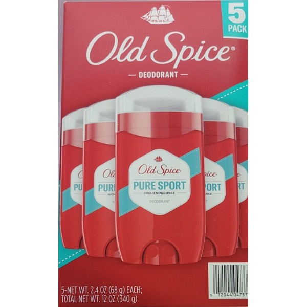 Old spice high endurance deodorant pure sport 5/2.4 Oz 24-hour odor protection