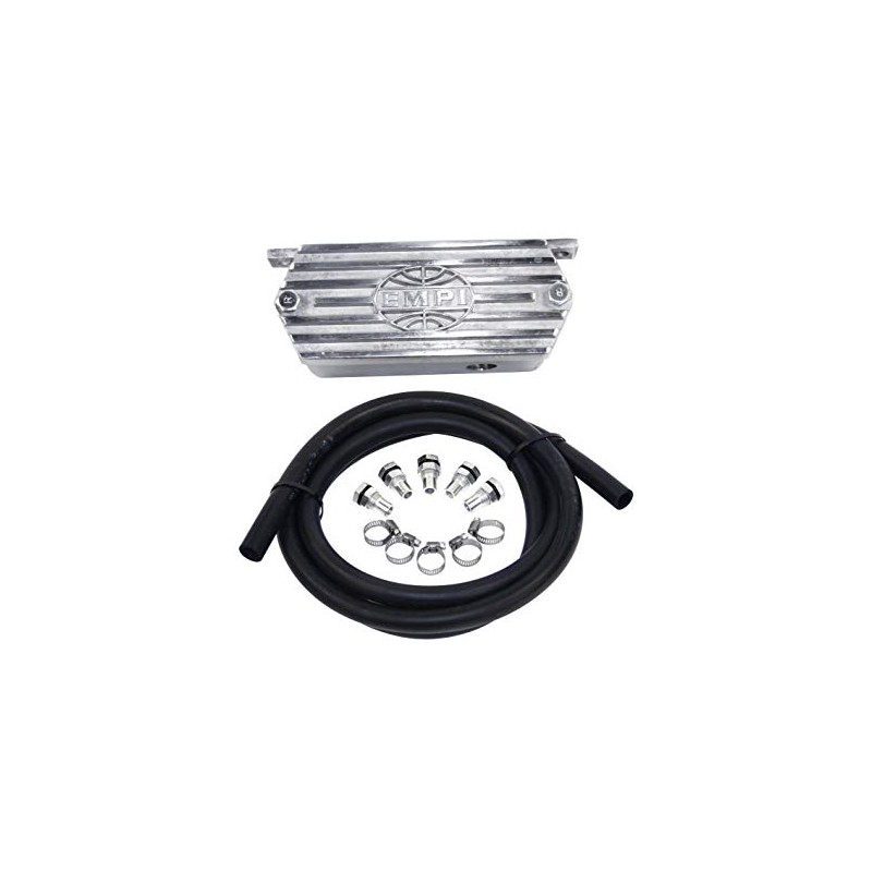 Cast Aluminum Breather System, with Valve Cover Vents, Compatible with