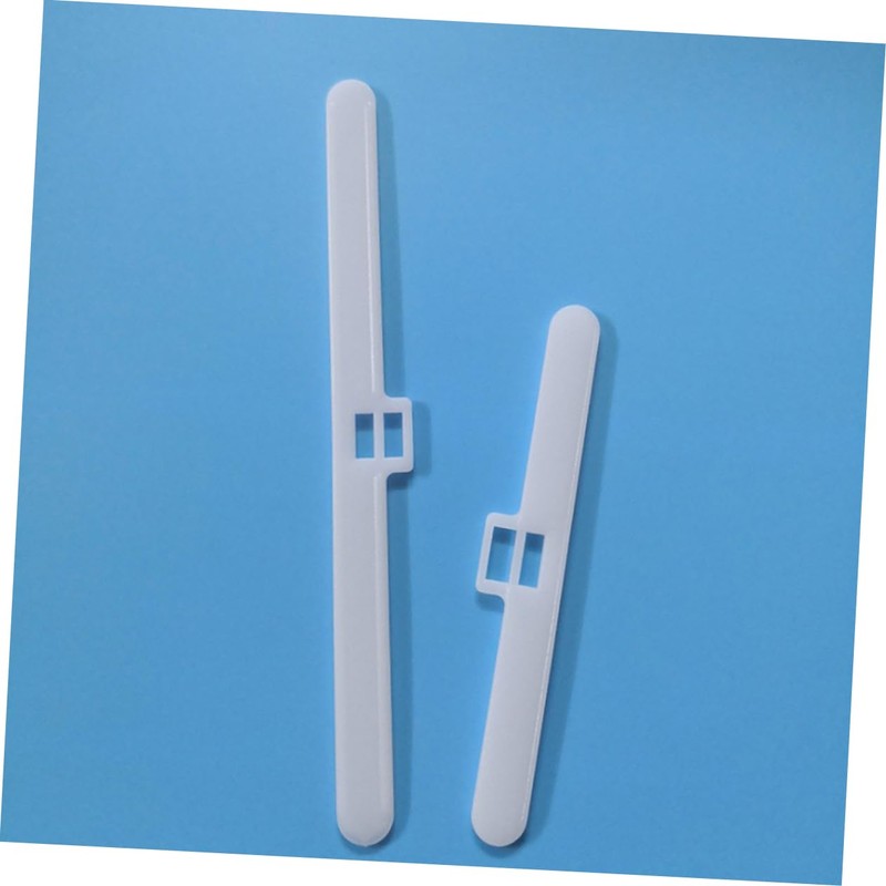 30Pcs Vertical Blind Top Hangers Double Hole Holders for 127Mm