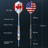 Professional Steel Tip Darts Set - Dart Board Darts Brass