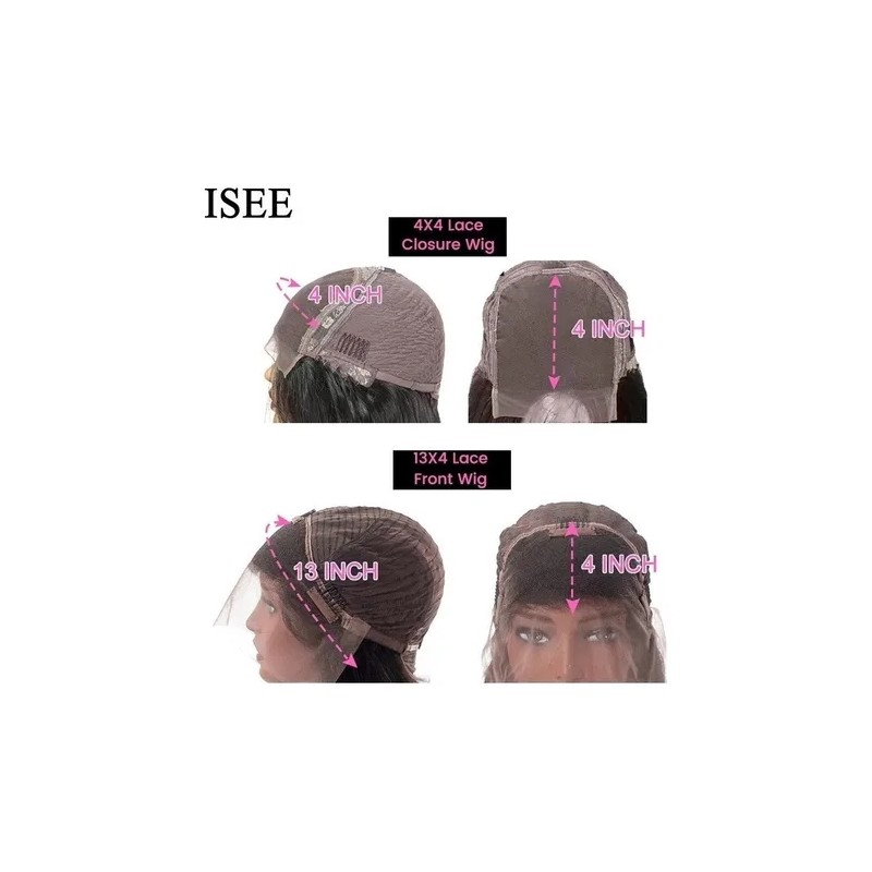 Peluca De Cabello Humano Recto Cabello Virgen Brasileño