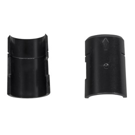 Akro-Mils AWCLIP4PK - Plastic Locking Post Clip for Chrome Wire Shelf System - Pack of 4 Sets(Pack of 4)