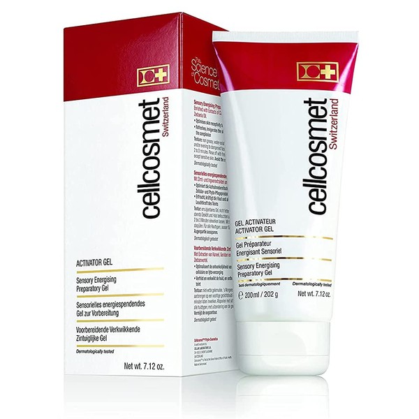 Cellcosmet Activator Gel Facial Cleanser - Revitalizing Face Wash and Skin Toner (7.1 oz)