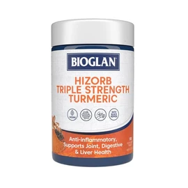 Bioglan Buy Bioglan Hi-Zorb Triple Strength Tumeric 100 Tablets Online | Chempro Chemists