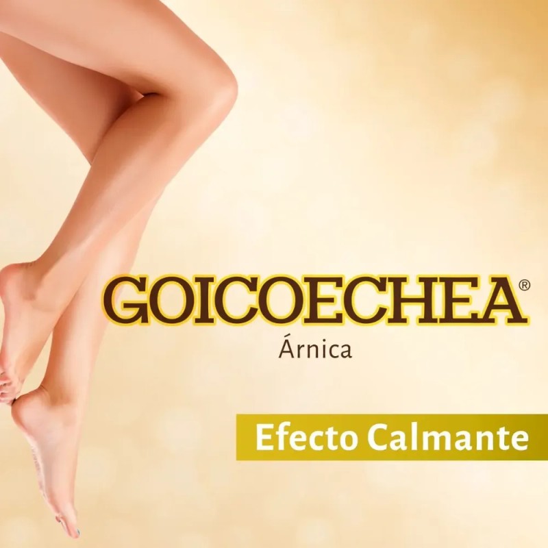 Goicoechea Crema para Piernas con Árnica, Efecto Calmante, 1 L