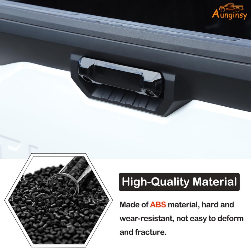 Aunginsy Car Outer Tailgate Handle Cover, Tailgate Handle Cover Compatible