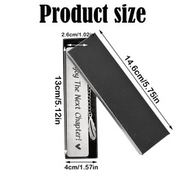 Retirement Bookmark Gifts Stainless Steel Bookmark Gifts for Book Lovers Teacher Appreciation Colleague Retirement Gift Unique Bookmark for Graduates and Retirees Perfect Keepsake for Book Lovers