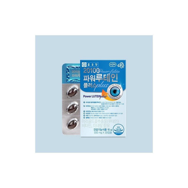 Chong Kun Dang Eye Health 20100 Power Lutein 30 Capsules,