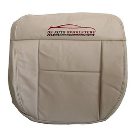 BRATIS CO INC Xtreme Covers Driver Bottom Leather Seat Cover Tan Compatible with F150 Lariat Lifted 4X4 Lift KIT 2004