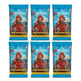 6 Packs MTG Play Booster Pack Lot MTG Aetherdrift