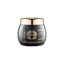 Perola Negra Crono Nutri Therapy - Nourishing Mask with Coconut oil - Provides Radiant Shine - For All Hair Types - 9.87 oz