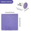 AUSUAYA Men's Bow Tie with Pocket Square and Cufflinks, Adjustable