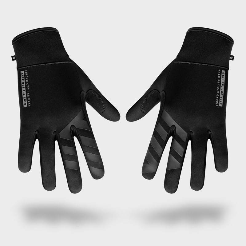 SIROKO Winter Gloves Vestkapp Black Men and Women