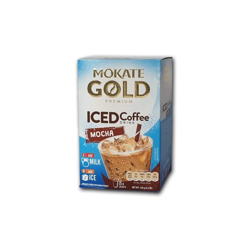 Mokate Mocha Iced Coffee 8 Pack 120g