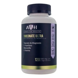 Suplemento Magnesio Treonato Armor For Health 120 Cápsulas Sin Sabor                                                                                  