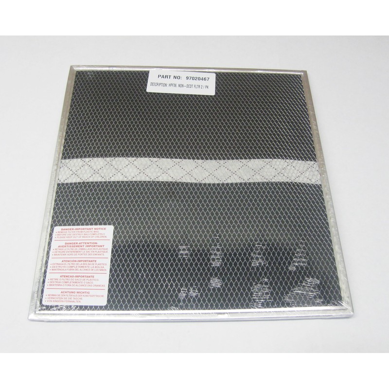 Broan-NuTone Ductless Charcoal Replacement Filters (Xd) for 36 in. AVSF1