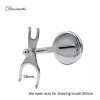 White Chrome Plated Universal Display Shave Stand - For Bevel