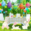 8 Pieces Easter Decorations Egg Bunny Easter Outdoor Decor Rabbits