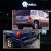 GTINTHEBOX Clear Lens Rear Bumper Reflector Tail Brake Reverse Backup