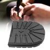 BTER Durable Soft Shoe Repair Replacement, Black Heel, Rubber Out