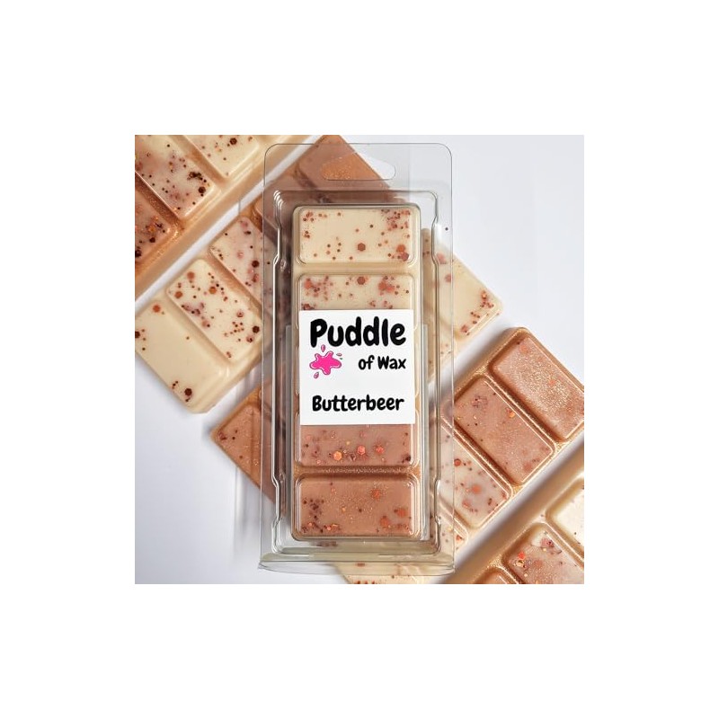 Puddle of Wax - Butterbeer Soy Wax Melt Snap Bar