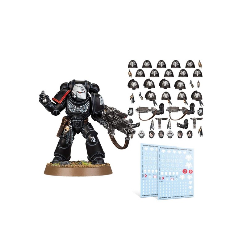 Games Workshop - Warhammer 40,000 Raven Guard Primaris Upgrades &
