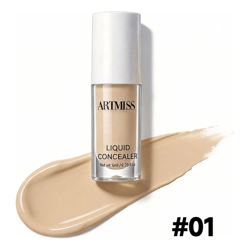 Artmiss Corrector Líquido Ligero Hidratante Alta Cobertura