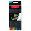 Faber-Castell 116412 - Buntstifte Blackwood, Black Edition, 12er Etui