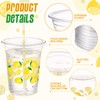 Yungyan 50 Sets Party Plastic Cups 16 oz Cups with