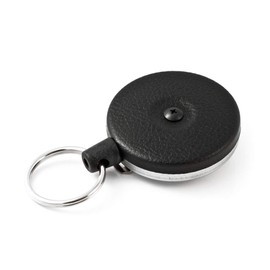 KEY-BAK Original SD Retractable Key Holder, 36" Kevlar Cord, Black Front, 13 oz.