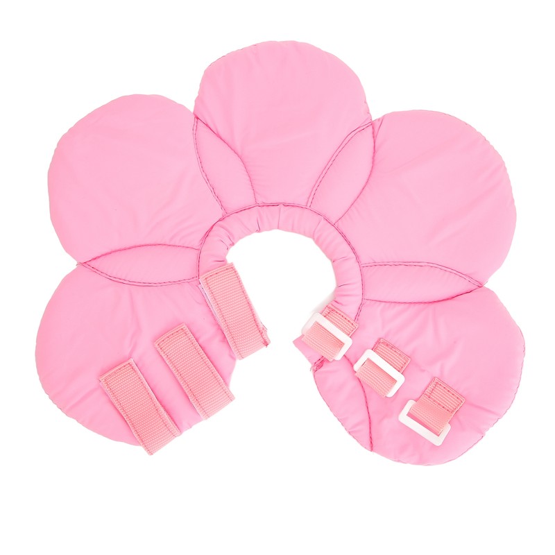 Pet Recovery Collar Adjustable Lightweight Prevent Licking Sunflower Shape Cute