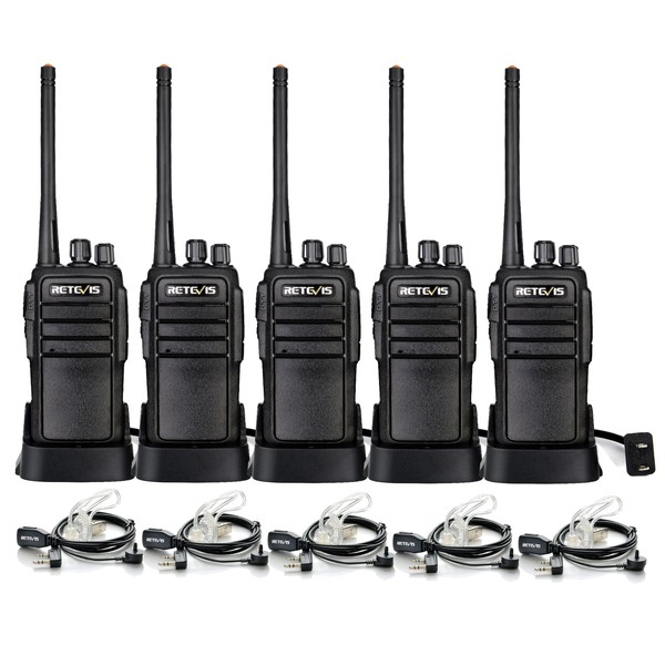 Retevis RT21 Walkie Talkies for Adults Long Range, Handfree Rugged