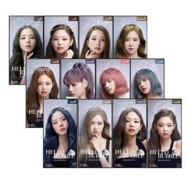 Mise en Scene [ MISE EN SCENE ] - Hello Bubble Foamy Creamy Hair Dye Color Kit - US Seller - 6AO - Ash Olive
