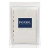 POPSFL B5 Loose Leaf Binder, 26 Holes, Large Capacity, Approximately