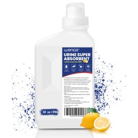 Wenge Urine Super Absorbent, Solidifier - 180 Use Lemon Scent Pre Pee Powder for Toilet, Porta Potty Chemicals, Eco Absorbent Liquid Waste Gelling and Deodorizing Powder, Urine Absorber for Emergency