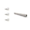 Eagle 1 White Aluminum Downspout Extensions (Multiple Sizes) with 3